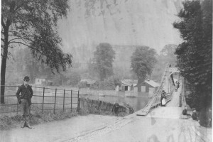River Dee Suspension Bridge Chester